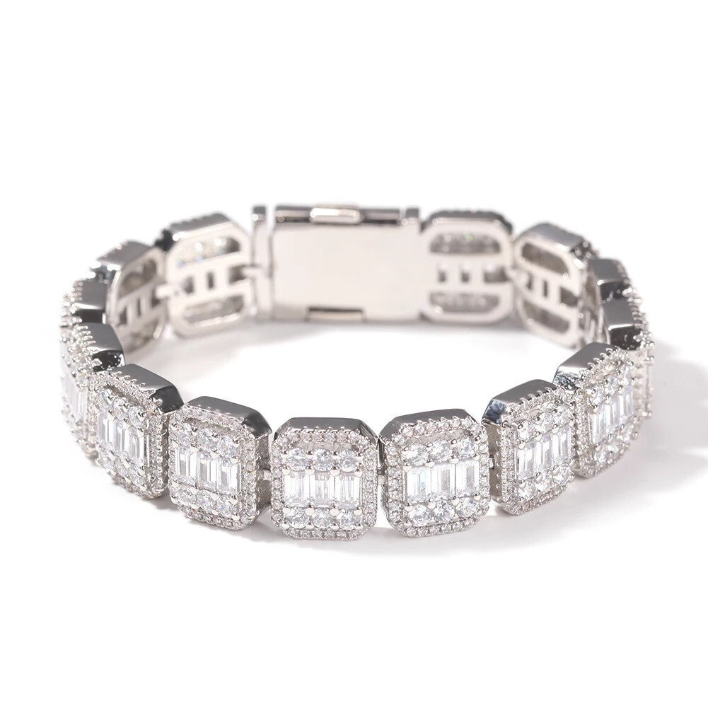 square baguette bracelet