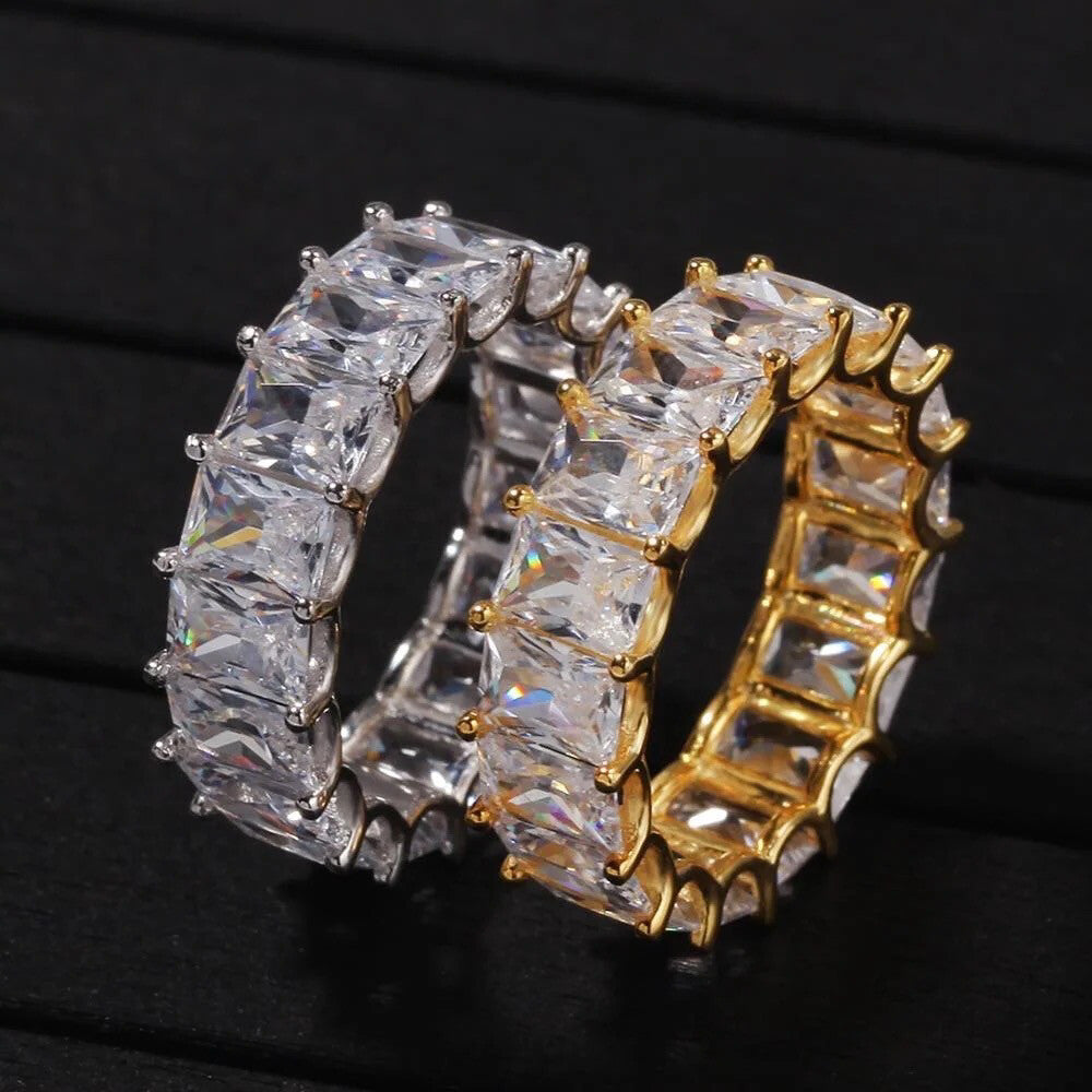 baguette cut diamond ring