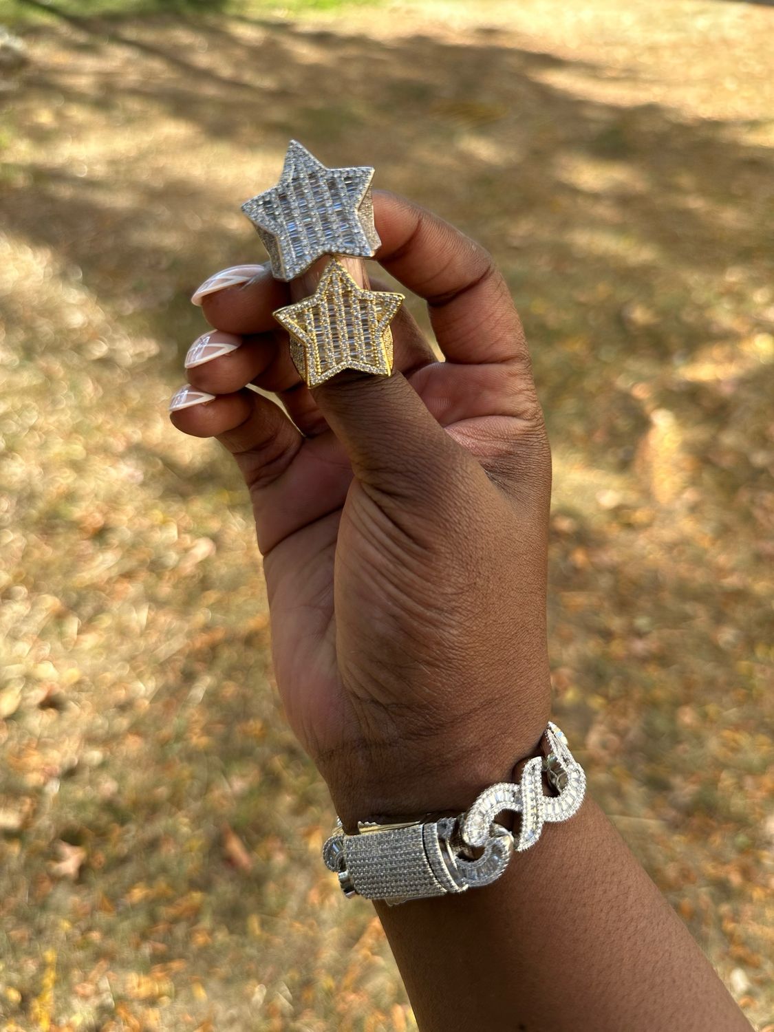 5 point star ring