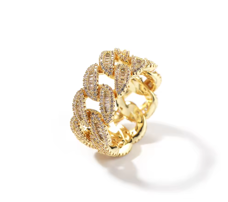 cuban link ring