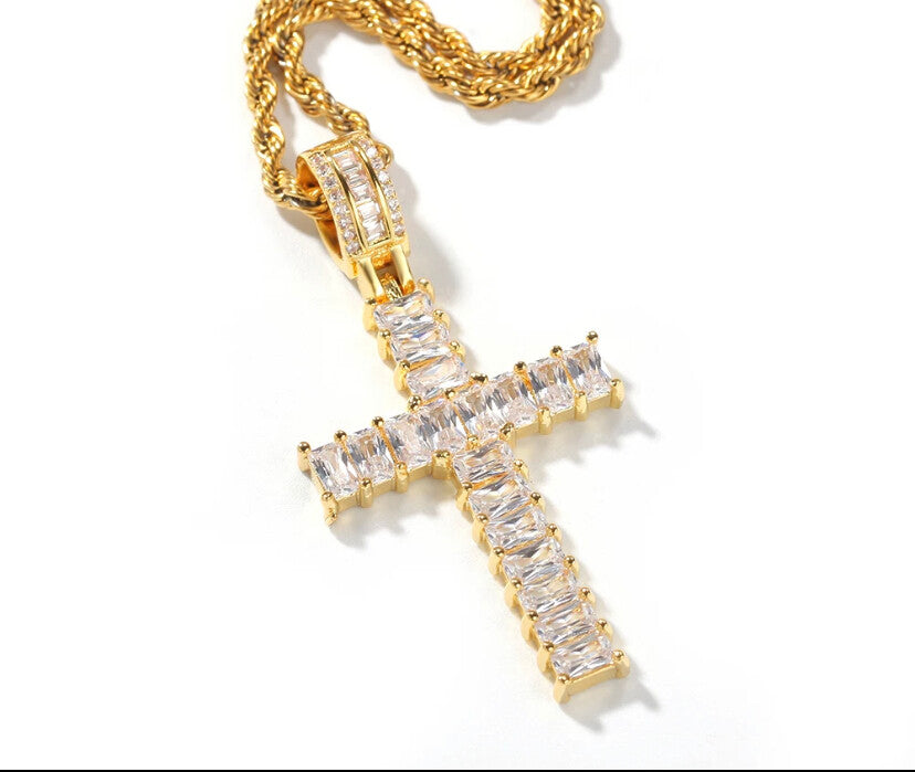 gold ice cross