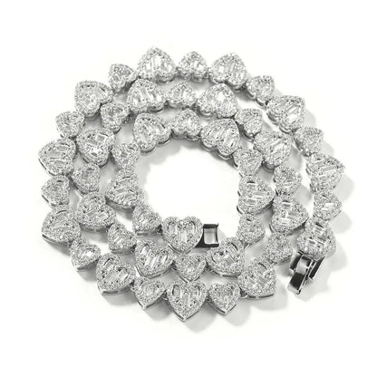 Fallen Heart Love Necklace