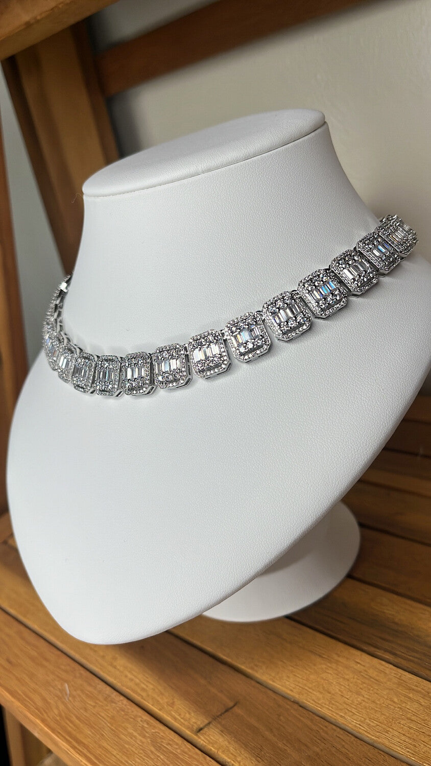 baguette necklace