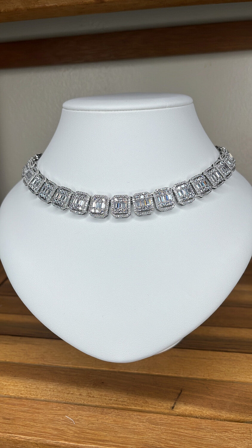 baguette necklace