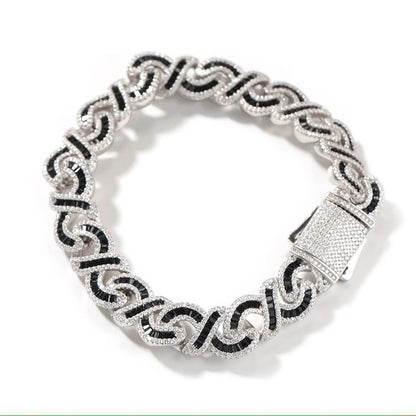 Infinity link bracelet